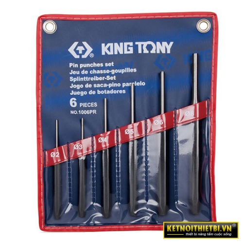 Bộ đột lỗ 6 chi tiết Kingtony 1006PR