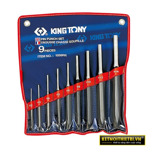 Bộ đột lỗ 9 chi tiết Kingtony 1009PR