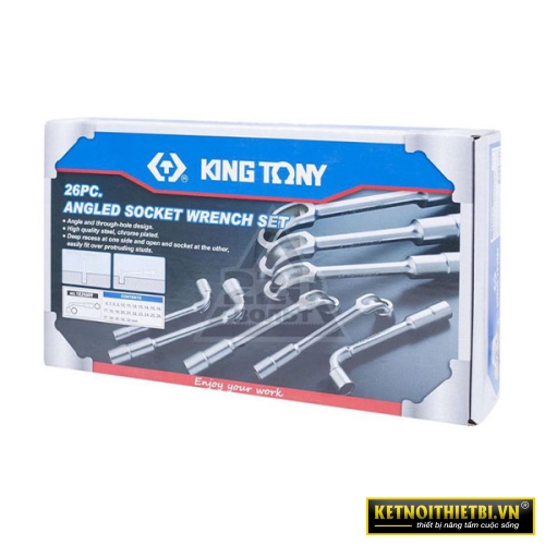 Bộ ống điếu 26 chi tiết 6-32mm Kingtony 1826MR