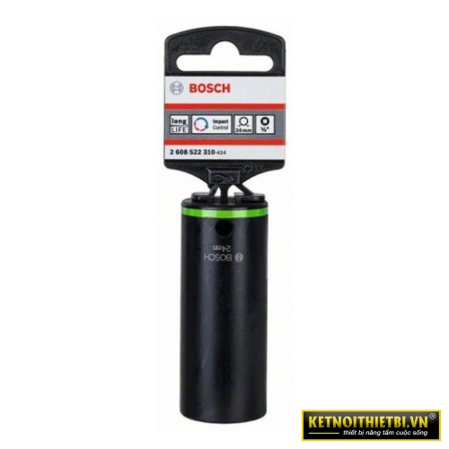 Khẩu dài 1/2″ 24mm  Bosch 2608522310