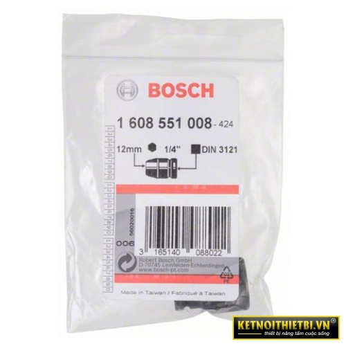 Khẩu 1/4&#8243; 12mm Bosch 1608551008