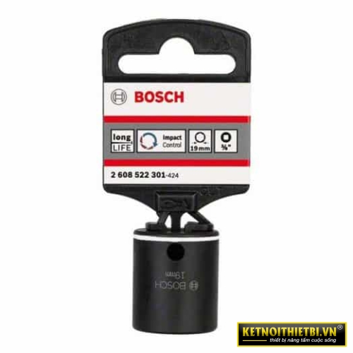Khẩu 3/8&#8243; 19mm Bosch 2608522301