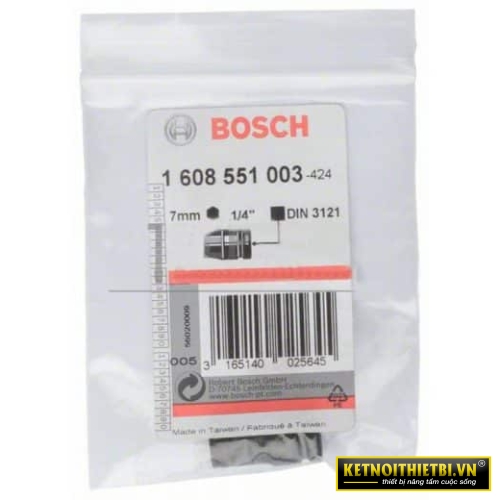 Khẩu 1/4&#8243; 7mm Bosch 1608551003