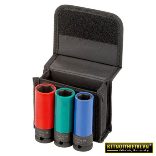 Bộ 3 đầu khẩu 1/2″ Bosch 2608551102