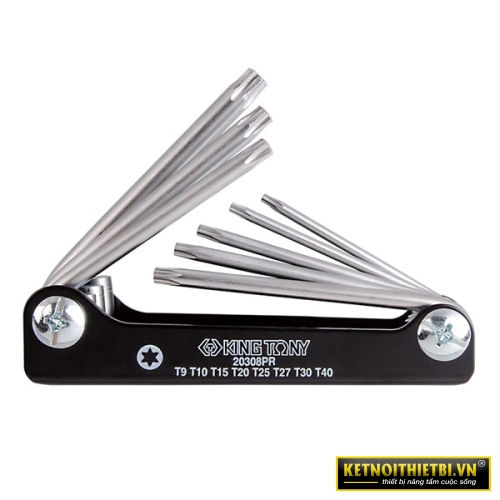 Bộ lục giác đầu sao 8 chi tiết Kingtony 20308PR