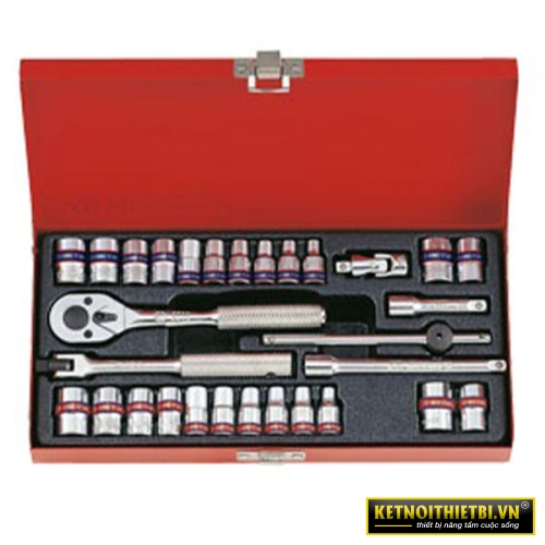 Bộ tuýp 1/4&#8243; 30 chi tiết Kingtony 2030CR