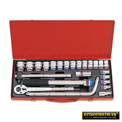 Bộ tuýp 1/2&#8243; 24 chi tiết Kingtony 4033MR