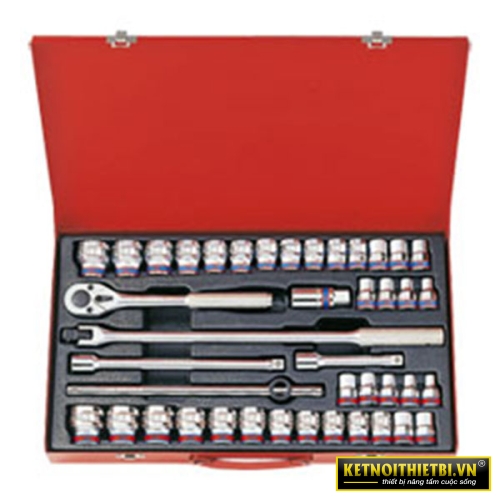Bộ tuýp 1/2&#8243; 42 chi tiết Kingtony 4042CR