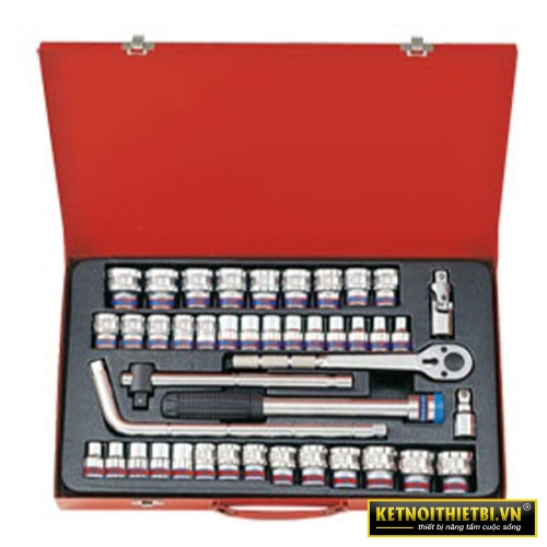 Bộ tuýp 1/2&#8243; 43 chi tiết Kingtony 4044CR
