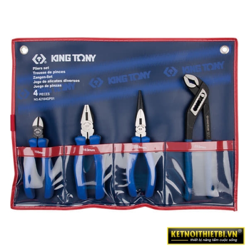 Bộ kềm 4 chi tiết Kingtony 42104GP01