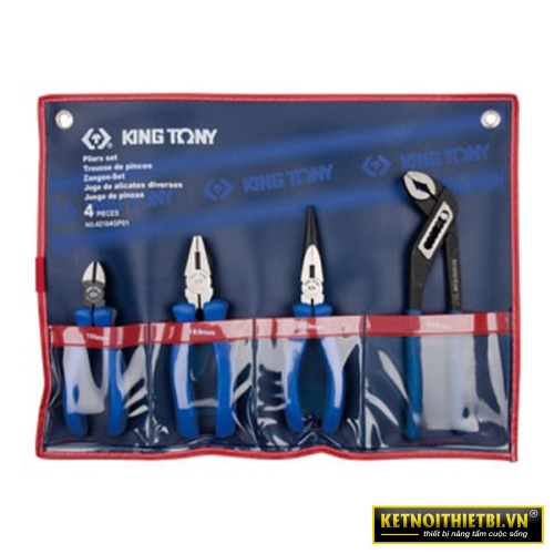 Bộ kềm 4 chi tiết Kingtony 42124GP01
