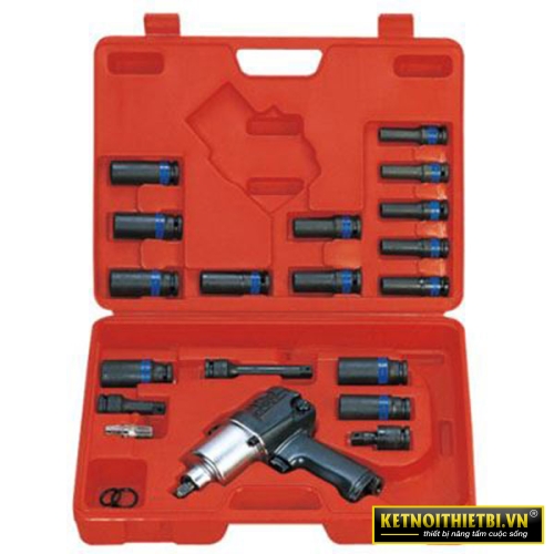 Bộ máy siết bu lông 1/2&#8243; 23 chi tiết Kingtony 44118MP