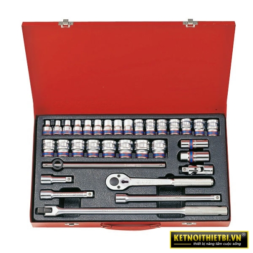 Bộ tuýp 1/2&#8243; 33 chi tiết Kingtony 4534MR
