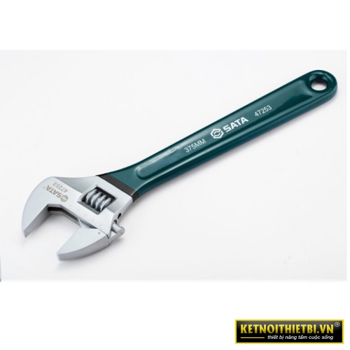 Mỏ lết bọc nhựa 15in/375mm Sata 47253