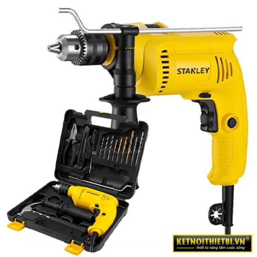 Bộ máy khoan động lực 13mm Stanley SDH600KV-B1