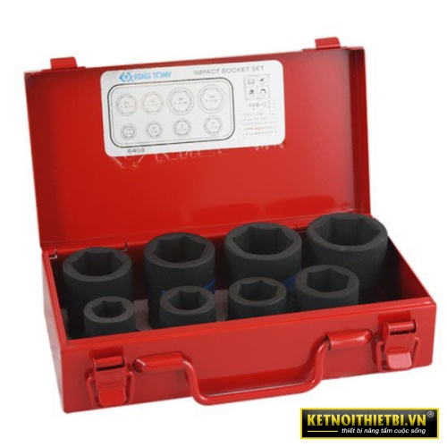 Bộ tuýp 3/4&#8243; 8 chi tiết Kingtony 6408MP