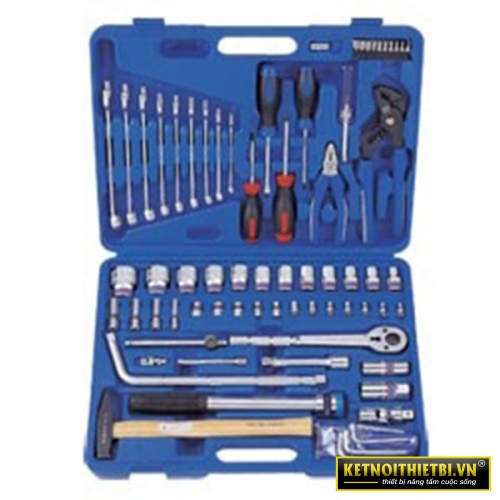 Bộ tuýp 1/2″, 1/4″ 75 chi tiết Kingtony 7075MR