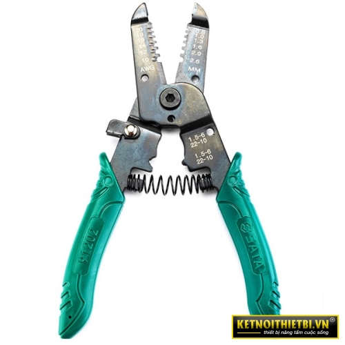 Kềm cắt &#8211; tuốt dây 6in Sata 91201