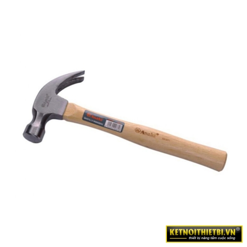 Búa nhổ đinh cán gỗ 16 OZ / 454gr Asaki AK-0370