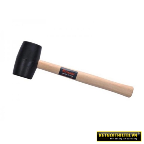 Búa cao su cán gỗ 24 OZ / 680gr Asaki AK-0378