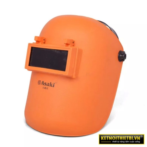 Mặt nạ hàn chống UV nhựa PP cam Asaki AK-2034