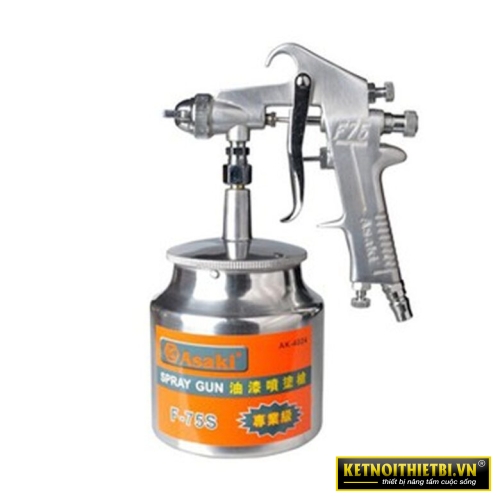 Súng phun sơn 750ml F-75S Asaki AK-4024