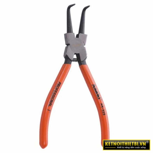 Kềm bóp phe mỏ cong 9”/225mm Asaki AK-8351