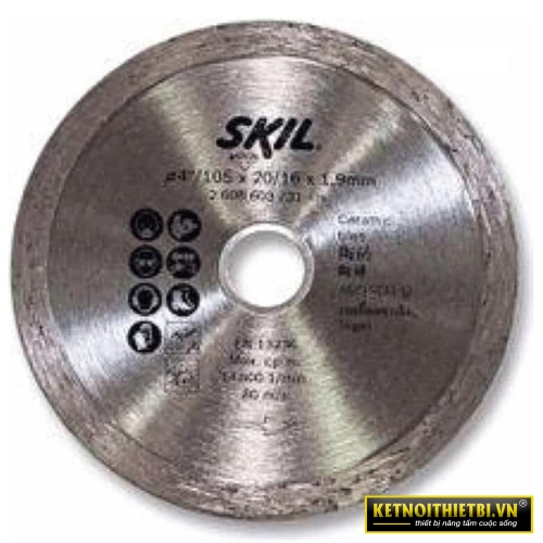 Đĩa cắt SKIL 105×20/16mm không khía Bosch 2608603731