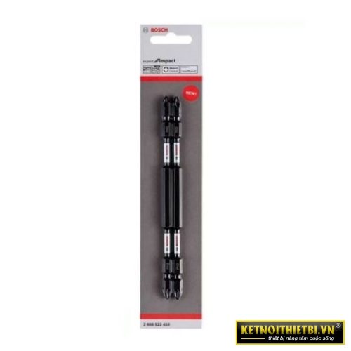 Đầu vặn vít ngắn 2 mũi Bosch 2608522410
