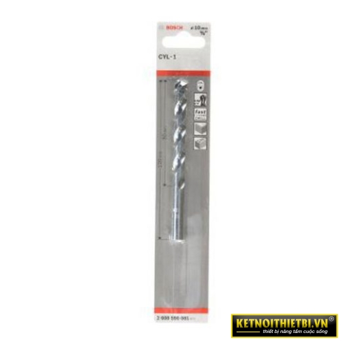 Mũi khoan tường (10×80/120mm) Bosch 2608590081