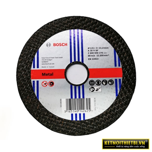 Đá cắt sắt 125mm Bosch 2608600270