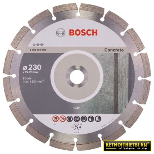 Đĩa cắt bê tông 230×22.2mm Bosch 2608602200