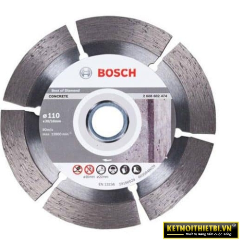 Đĩa cắt bê tông 105x20x16mm Bosch 2608602474