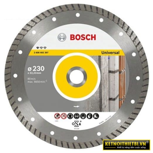 Đĩa cắt đa năng 230×22.2mm Bosch 2608603332