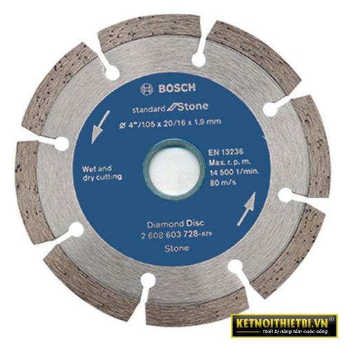 Đĩa cắt kim cương 105mm Bosch 2608603728