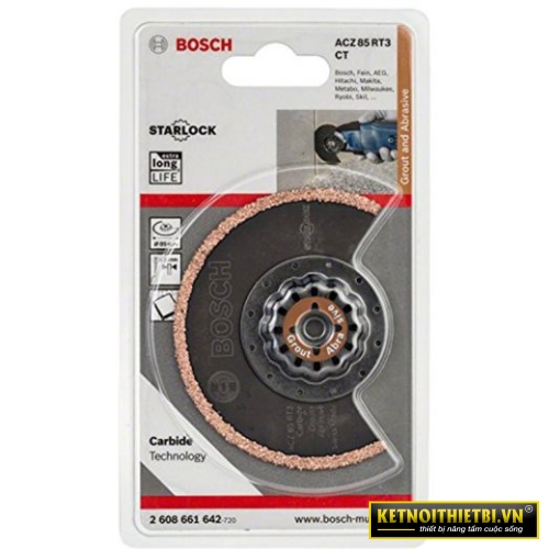 Lưỡi cắt rãnh ACZ 85 RT 85mm Bosch 2608661642