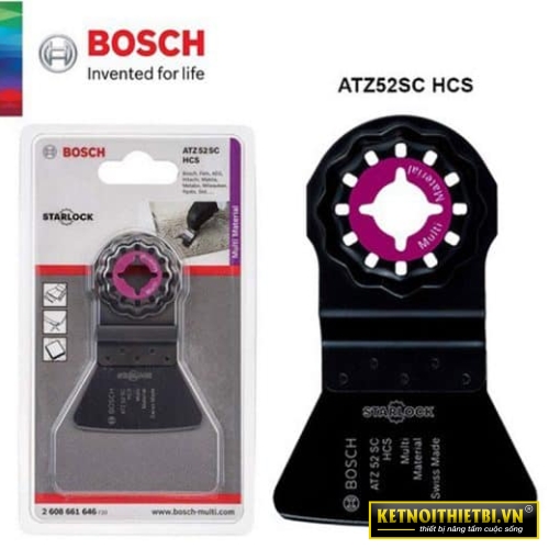 Lưỡi cào cứng ATZ 52 SC 52x26mm Bosch 2608661646
