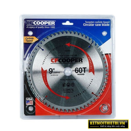 Lưỡi cưa gỗ 230mm x 60T CFCooper SW09060