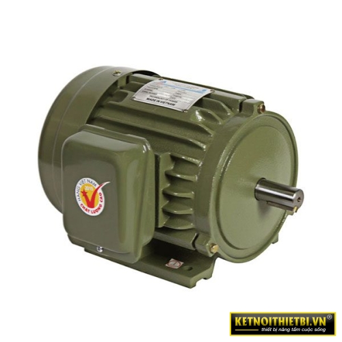 Mô tơ vỏ gang 1HP Hồng Ký HKM114D