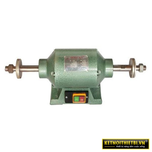 Máy mài bàn 1 HP 220V cốt dài Hồng Ký MB1HP