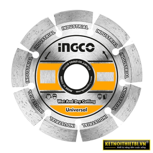 Đĩa cắt gạch khô 125×22.2mm INGCO DMD011252