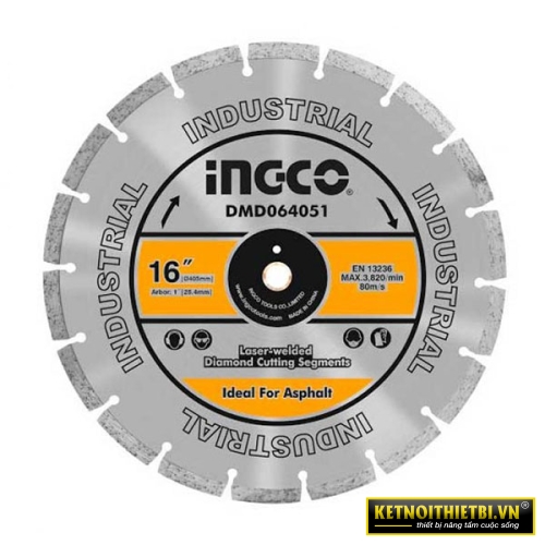 Đĩa cắt nhựa đường 405mm INGCO DMD064051