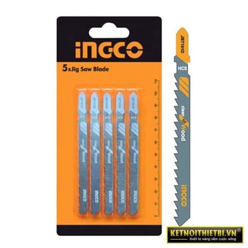 Bộ 5 lưỡi cưa lọng gỗ 74mm INGCO JBT101D