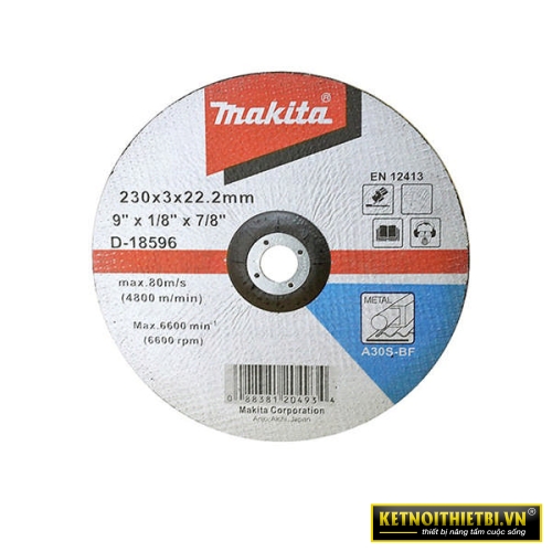 Đá cắt A30S cho kim loại 230x3x22.23 Makita D-18596
