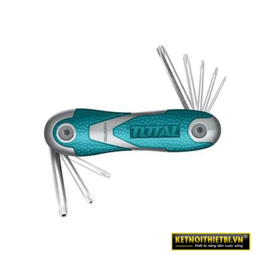 Bộ khóa lục giác bông dạng xếp Total THT1061846