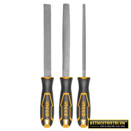Bộ 3 dũa gỗ 200mm INGCO HKTFW0308