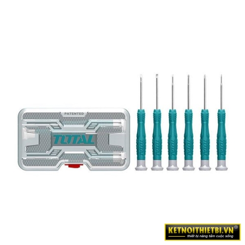 Bộ 6 tua vít đồng hồ Total THT250PS0601