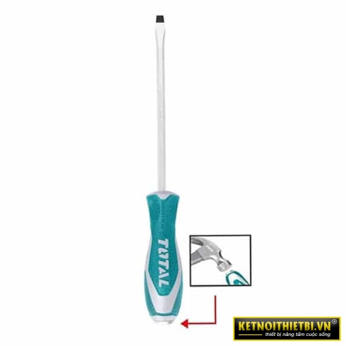 Tua vít dẹp đóng xuyên 6.5x125mm Total THTGTS6150