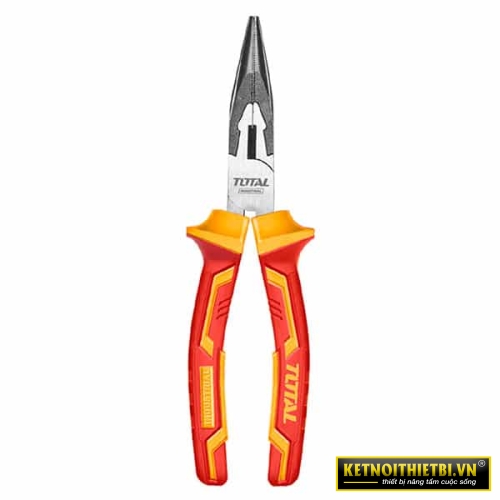 Kềm mũi nhọn mỏ dài cách điện 8in Total THTIP2381