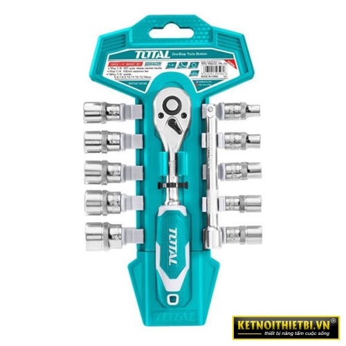 Bộ 12 shocket 1/4in Total THT14114126